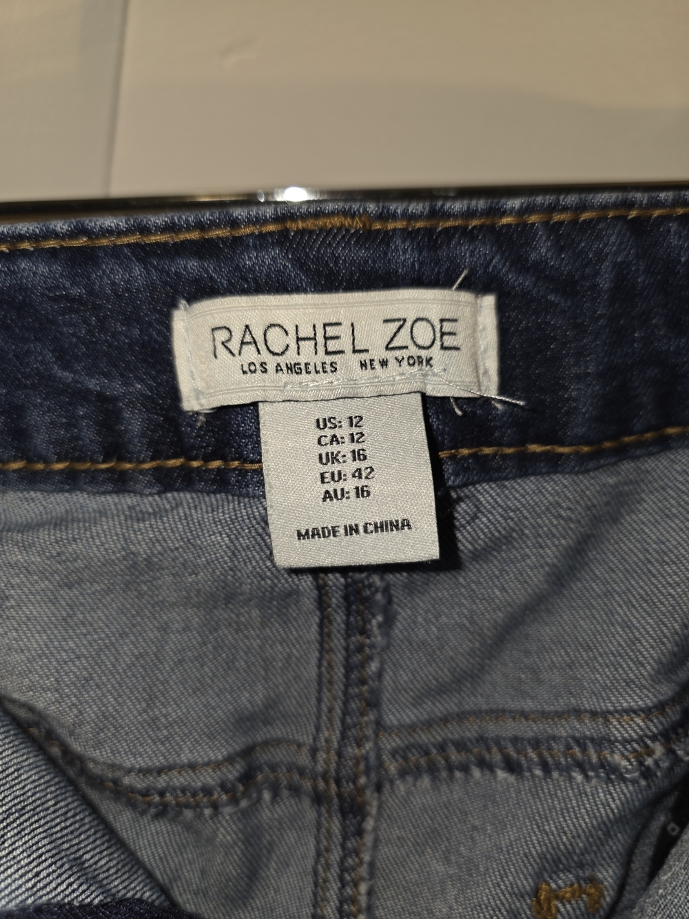 Rachel Zoe Dark Blue Denim Maxi Skirt - Picture 2 of 3